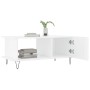Mesa de centro madera contrachapada blanco brillo 90x50x40 cm de vidaXL, Mesas de centro - Ref: Foro24-829486, Precio: 61,95 ...