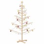 Árbol de Navidad de madera Natural 150 cm Madera maciza de pino en Decoración Festiva y Estacional | Comprar online en Foru.es
