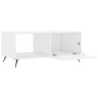Mesa de centro madera contrachapada blanco brillo 90x50x40 cm de vidaXL, Mesas de centro - Ref: Foro24-829182, Precio: 43,74 ...