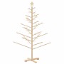 Árbol de Navidad de madera Natural 150 cm Madera maciza de pino en Decoración Festiva y Estacional | Comprar online en Foru.es