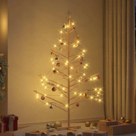 Árbol de Navidad de madera Natural 180 cm Madera maciza de pino en Decoración Festiva y Estacional | Comprar online en Foru.es