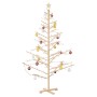 Árbol de Navidad de madera Natural 180 cm Madera maciza de pino en Decoración Festiva y Estacional | Comprar online en Foru.es