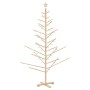 Árbol de Navidad de madera Natural 180 cm Madera maciza de pino en Decoración Festiva y Estacional | Comprar online en Foru.es
