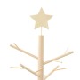 Árbol de Navidad de madera Natural 180 cm Madera maciza de pino en Decoración Festiva y Estacional | Comprar online en Foru.es