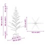 Árbol de Navidad de madera Natural 180 cm Madera maciza de pino en Decoración Festiva y Estacional | Comprar online en Foru.es