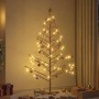 Árbol de Navidad de madera Marrón 180 cm Madera maciza de pino en Decoración Festiva y Estacional | Comprar online en Foru.es