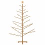 Árbol de Navidad de madera Marrón 180 cm Madera maciza de pino en Decoración Festiva y Estacional | Comprar online en Foru.es