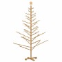 Árbol de Navidad de madera Marrón 180 cm Madera maciza de pino en Decoración Festiva y Estacional | Comprar online en Foru.es