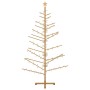 Árbol de Navidad de madera Marrón 210 cm Madera maciza de pino en Decoración Festiva y Estacional | Comprar online en Foru.es