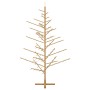 Árbol de Navidad de madera Marrón 210 cm Madera maciza de pino en Decoración Festiva y Estacional | Comprar online en Foru.es