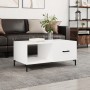 Mesa de centro madera contrachapada blanco 90x50x40 cm de vidaXL, Mesas de centro - Ref: Foro24-829212, Precio: 50,19 €, Desc...