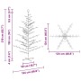 Árbol de Navidad de madera Marrón 210 cm Madera maciza de pino en Decoración Festiva y Estacional | Comprar online en Foru.es