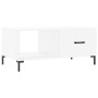 Mesa de centro madera contrachapada blanco 90x50x40 cm de vidaXL, Mesas de centro - Ref: Foro24-829212, Precio: 50,19 €, Desc...