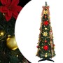 Árbol de Navidad artificial con 50 LED Verde 120 cm PVC en Decoración Festiva y Estacional | Comprar online en Foru.es