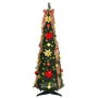 Árbol de Navidad artificial con 50 LED Verde 120 cm PVC en Decoración Festiva y Estacional | Comprar online en Foru.es