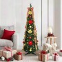 Árbol de Navidad artificial con 100 LED Verde 150 cm PVC en Decoración Festiva y Estacional | Comprar online en Foru.es