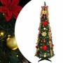 Árbol de Navidad artificial con 100 LED Verde 150 cm PVC en Decoración Festiva y Estacional | Comprar online en Foru.es