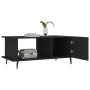 Mesa de centro madera contrachapada negro 90x50x40 cm de vidaXL, Mesas de centro - Ref: Foro24-829501, Precio: 48,58 €, Descu...
