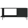 Mesa de centro madera contrachapada negro 90x50x40 cm de vidaXL, Mesas de centro - Ref: Foro24-829501, Precio: 48,58 €, Descu...