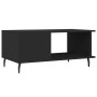 Mesa de centro madera contrachapada negro 90x50x40 cm de vidaXL, Mesas de centro - Ref: Foro24-829501, Precio: 48,58 €, Descu...