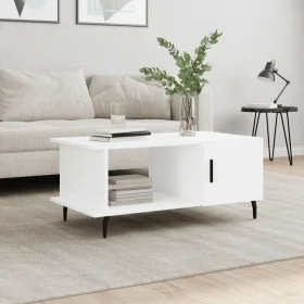 Couchtisch aus weißem Sperrholz, 90 x 50 x 40 cm von vidaXL, Couchtisch - Ref: Foro24-829500, Preis: 51,04 €, Rabatt: %