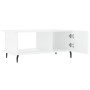 Mesa de centro madera contrachapada blanco 90x50x40 cm de vidaXL, Mesas de centro - Ref: Foro24-829500, Precio: 51,30 €, Desc...