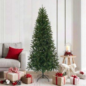 Árbol de Navidad artificial Verde 180 cm PVC, PE y acero en Decoración Festiva y Estacional | Comprar online en Foru.es