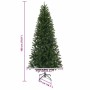 Árbol de Navidad artificial Verde 180 cm PVC, PE y acero en Decoración Festiva y Estacional | Comprar online en Foru.es