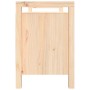 Banco de recibidor madera maciza de pino 110x40x60 cm de vidaXL, Bancos para recibidores y almacenamiento - Ref: Foro24-82178...