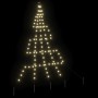 Árbol de Navidad LED con estacas de tierra Cálido 182 cm Metal en Decoración Festiva y Estacional | Comprar online en Foru.es