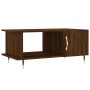 Mesa de centro madera contrachapada roble marrón 90x50x40 cm de vidaXL, Mesas de centro - Ref: Foro24-829475, Precio: 47,31 €...