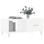 Mesa de centro madera contrachapada blanco 90x50x40 cm de vidaXL, Mesas de centro - Ref: Foro24-829196, Precio: 47,93 €, Desc...