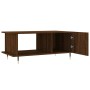 Mesa de centro madera contrachapada roble marrón 90x50x40 cm de vidaXL, Mesas de centro - Ref: Foro24-829475, Precio: 47,31 €...