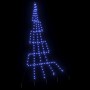 Árbol de Navidad LED con estacas de tierra Azul 306 cm Metal en Decoración Festiva y Estacional | Comprar online en Foru.es