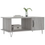 Mesa de centro madera contrachapada gris Sonoma 90x50x40 cm de vidaXL, Mesas de centro - Ref: Foro24-829490, Precio: 61,99 €,...
