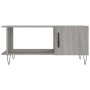 Mesa de centro madera contrachapada gris Sonoma 90x50x40 cm de vidaXL, Mesas de centro - Ref: Foro24-829490, Precio: 61,99 €,...