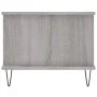 Sonoma-Couchtisch aus grauem Sperrholz, 90 x 50 x 40 cm von vidaXL, Couchtisch - Ref: Foro24-829490, Preis: 61,23 €, Rabatt: %
