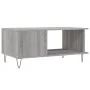 Sonoma-Couchtisch aus grauem Sperrholz, 90 x 50 x 40 cm von vidaXL, Couchtisch - Ref: Foro24-829490, Preis: 61,23 €, Rabatt: %