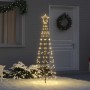 Árbol de Navidad LED con estacas de tierra Dorado 250 cm Hierro en Decoración Festiva y Estacional | Comprar online en Foru.es