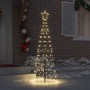Árbol de Navidad LED con estacas de tierra Dorado 250 cm Hierro en Decoración Festiva y Estacional | Comprar online en Foru.es
