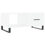 Mesa de centro madera contrachapada blanco 90x50x40 cm de vidaXL, Mesas de centro - Ref: Foro24-829236, Precio: 65,10 €, Desc...
