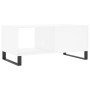 Mesa de centro madera contrachapada blanco 90x50x40 cm de vidaXL, Mesas de centro - Ref: Foro24-829236, Precio: 65,10 €, Desc...