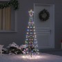 Árbol de Navidad LED con estacas de tierra Multicolor 250 cm en Decoración Festiva y Estacional | Comprar online en Foru.es
