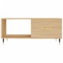 Mesa de centro madera contrachapada roble Sonoma 90x50x40 cm de vidaXL, Mesas de centro - Ref: Foro24-829191, Precio: 47,03 €...