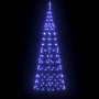 Árbol de Navidad LED con estacas de tierra Azul 250 cm Hierro en Decoración Festiva y Estacional | Comprar online en Foru.es