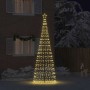 Árbol de Navidad LED con estacas de tierra Dorado 400 cm Hierro en Decoración Festiva y Estacional | Comprar online en Foru.es