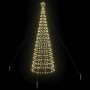 Árbol de Navidad LED con estacas de tierra Dorado 400 cm Hierro en Decoración Festiva y Estacional | Comprar online en Foru.es