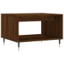 Mesa de centro madera de ingeniería marrón roble 60x50x40 cm de vidaXL, Mesas de centro - Ref: Foro24-829251, Precio: 42,59 €...