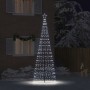 Árbol de Navidad LED con estacas de tierra Frío 400 cm Hierro en Decoración Festiva y Estacional | Comprar online en Foru.es