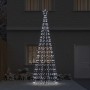 Árbol de Navidad LED con estacas de tierra Frío 400 cm Hierro en Decoración Festiva y Estacional | Comprar online en Foru.es